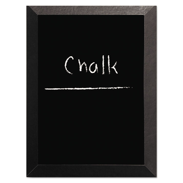 Kamashi Chalk Board, 48 x 36, Black Surface, Black Wood Frame 2