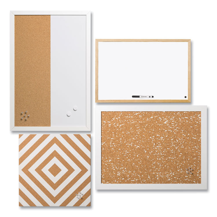 Positive Flow Neutrals Message Board Set: (2) Bulletin, (1) Bulletin/Dry Erase, (1) Magnetic Dry Erase, Assorted Sizes 1