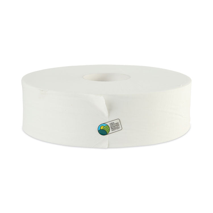 JRT Bath Tissue, Jumbo, Septic Safe, 2-Ply, White, 3.5" x 2,000 ft, 12" dia, 6 Rolls/Carton 2