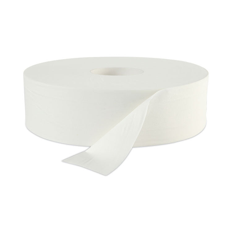 JRT Bath Tissue, Jumbo, Septic Safe, 2-Ply, White, 3.5" x 2,000 ft, 12" dia, 6 Rolls/Carton 1