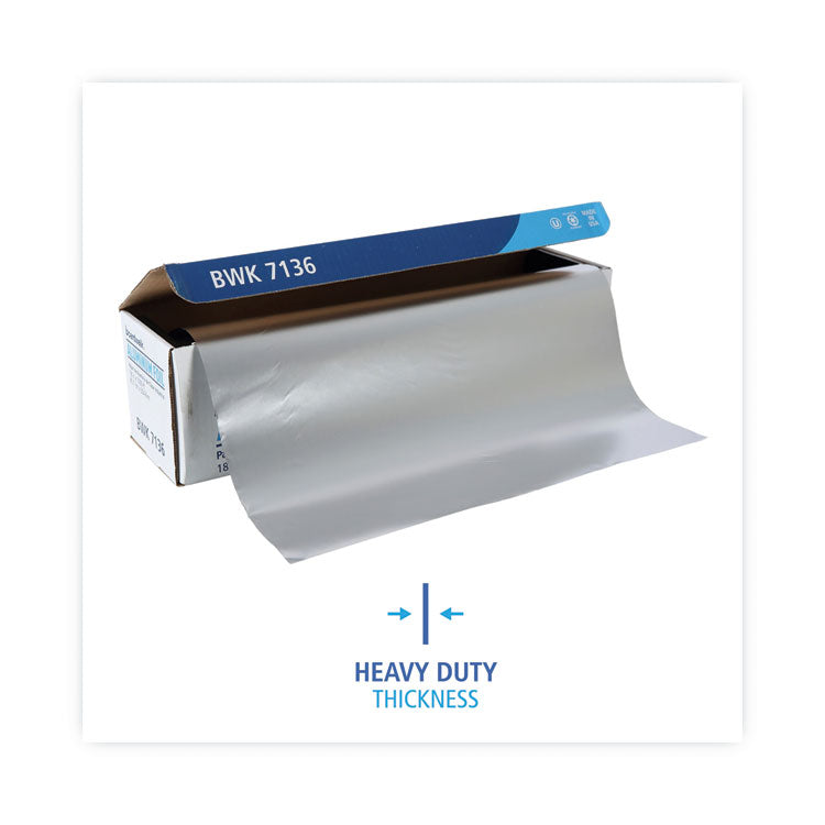 Heavy-Duty Aluminum Foil Roll, 18" X 1,000 Ft 4