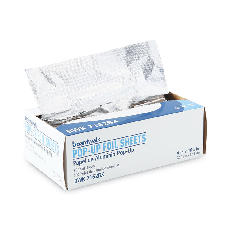 Standard Aluminum Foil Pop-Up Sheets, 9 X 10.75, 500/box, 6 Boxes/carton 2