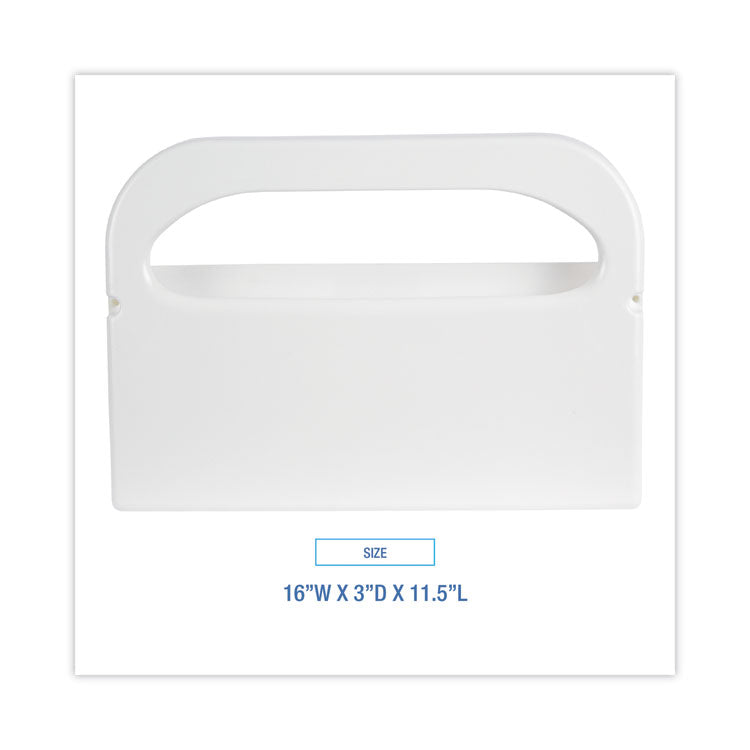 Toilet Seat Cover Dispenser, 16 X 3 X 11.5, White, 2/box 2