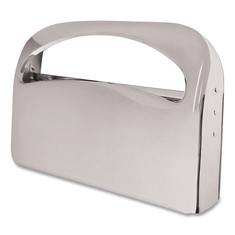 Toilet Seat Cover Dispenser, 16 X 3 X 11.5, Chrome 2