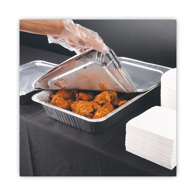 Aluminum Steam Table Pan Lids, Fits Full-Size Pan, Deep,12.88 x 20.81 x 0.63, 50/Carton 3