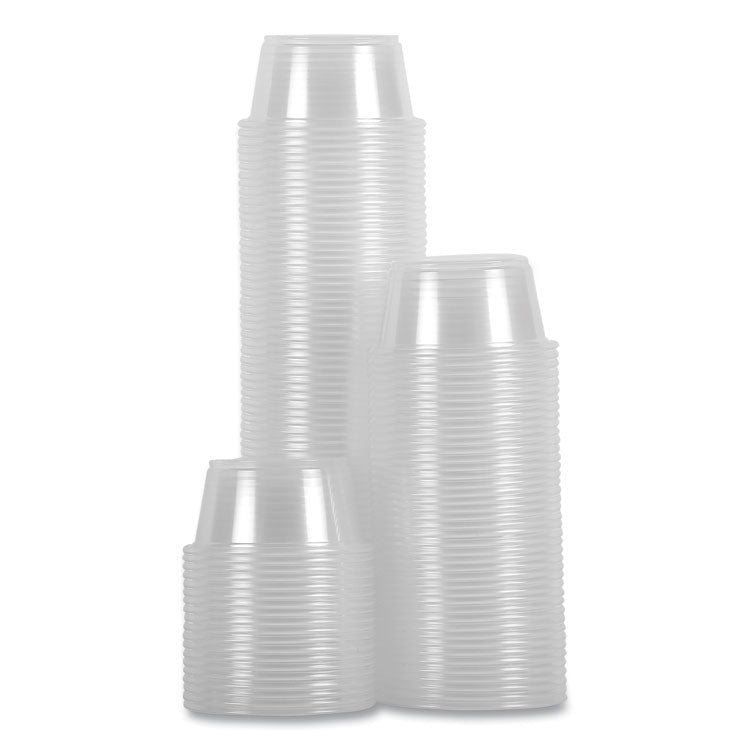 Souffle/portion Cups, 2 Oz, Polypropylene, Clear, 20 Cups/sleeve, 125 Sleeves/carton 3