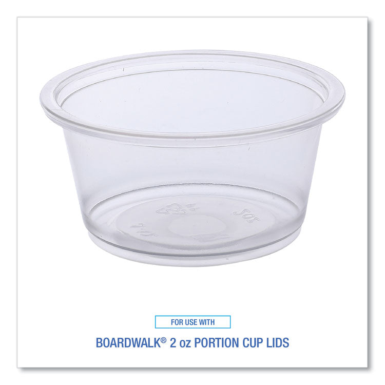 Souffle/portion Cups, 2 Oz, Polypropylene, Clear, 20 Cups/sleeve, 125 Sleeves/carton 4