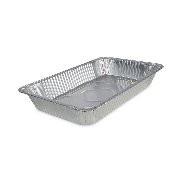 Aluminum Steam Table Pans, Full-Size Deep, 3.19" Deep, 12.81 x 20.75, 50/Carton 2