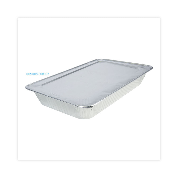 Aluminum Steam Table Pans, Full-Size Deep, 3.19" Deep, 12.81 x 20.75, 50/Carton 5