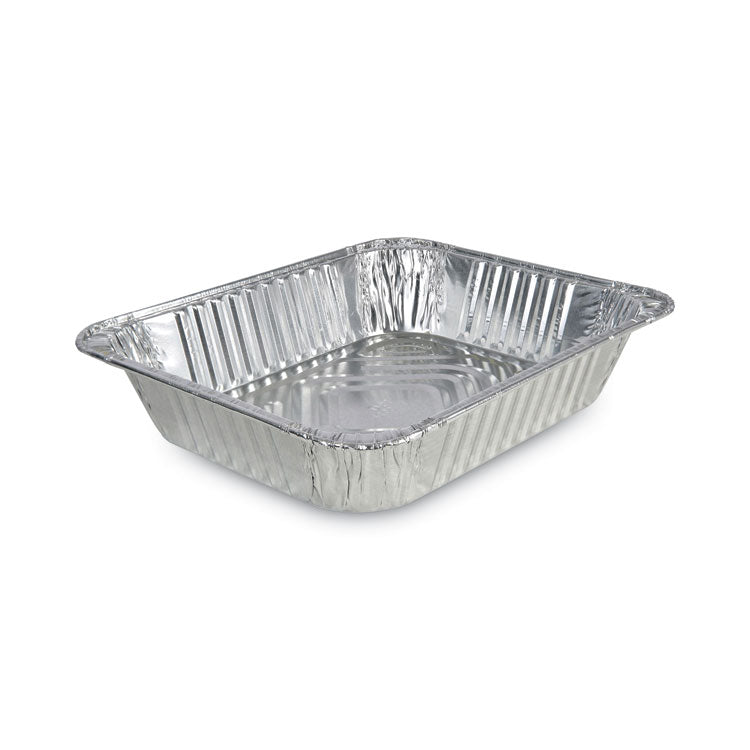 Aluminum Steam Table Pans, Half-Size Deep-128 Oz., 2.56" Deep, 10.38 X 12.75, 100/carton 1