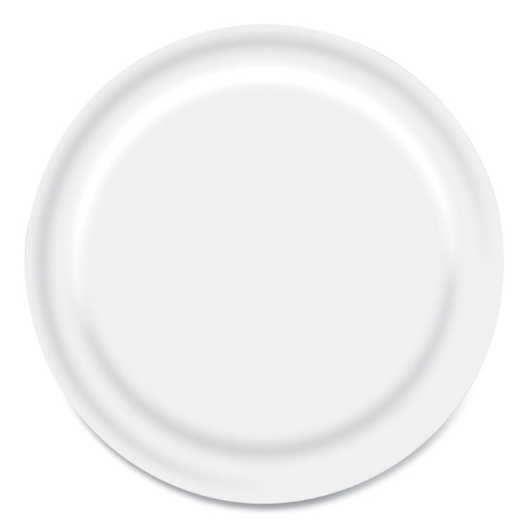 Paper Dinnerware, Plate, 6", White, 1,000/Carton 5