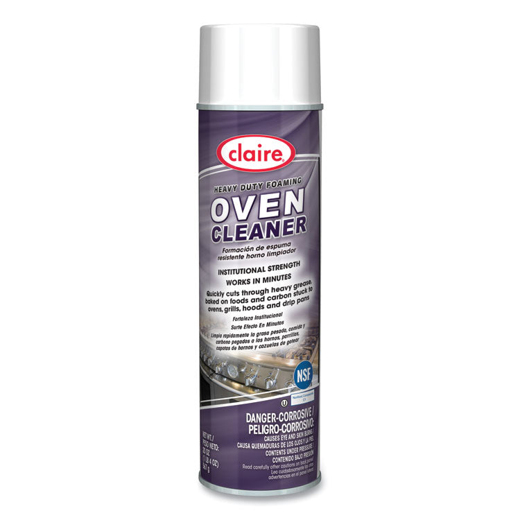 Heavy Duty Foaming Oven Cleaner, 20 oz Aerosol Spray, 12/Carton 2