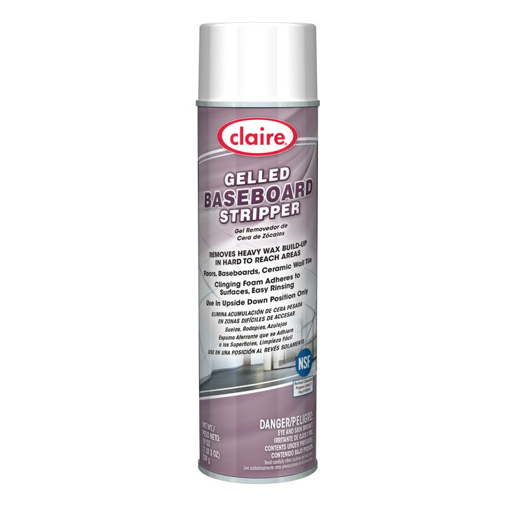 Gelled Baseboard Stripper, Pine Scent, 19 oz Aerosol Spray, 12/Carton 1