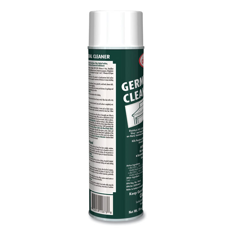 Germicidal Cleaner, Floral Scent, 19 oz Aerosol Spray, Dozen 2