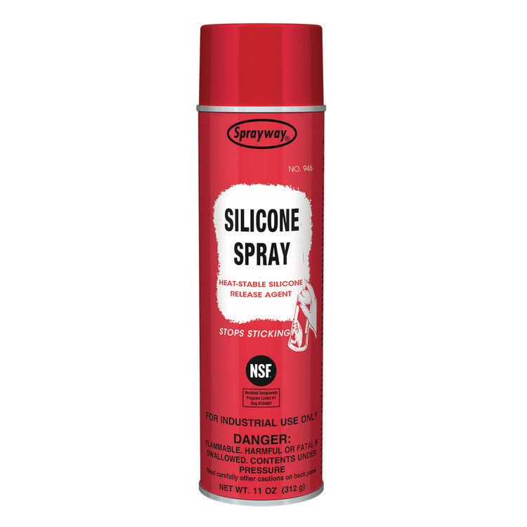 Silicone Spray, 11 oz Aerosol Spray, 12 Cans 1