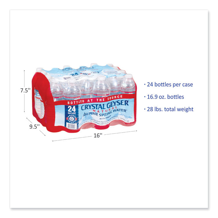 Alpine Spring Water, 16.9 oz Bottle, 24/Carton, 84 Cartons/Pallet 8