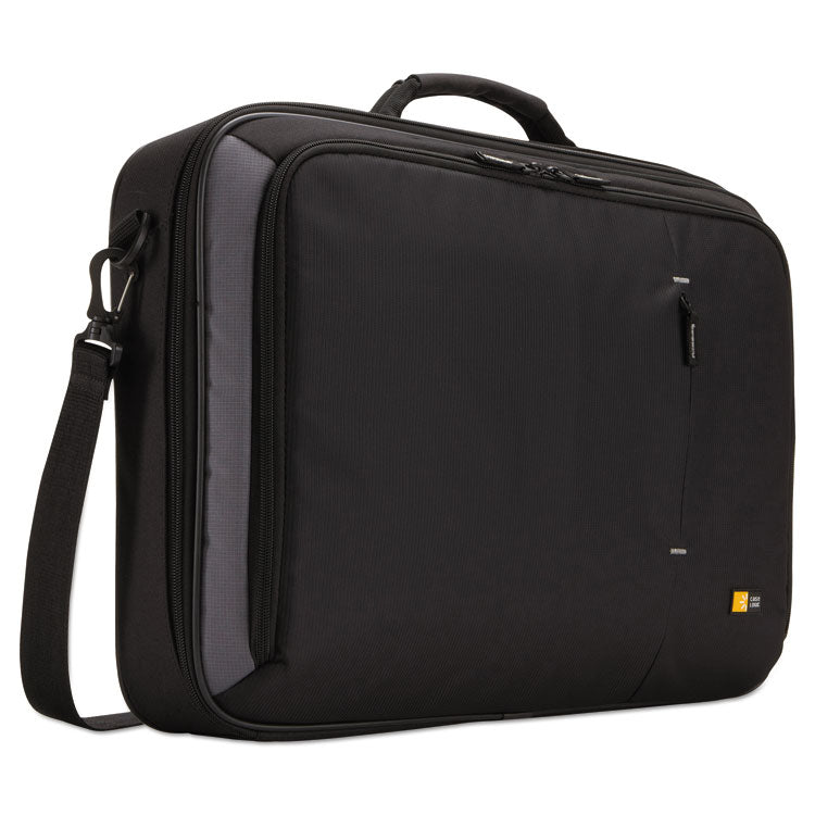 Track Clamshell Case, Fits Devices Up to 18", Dobby Nylon, 19.3 x 3.9 x 14.2, Black 1