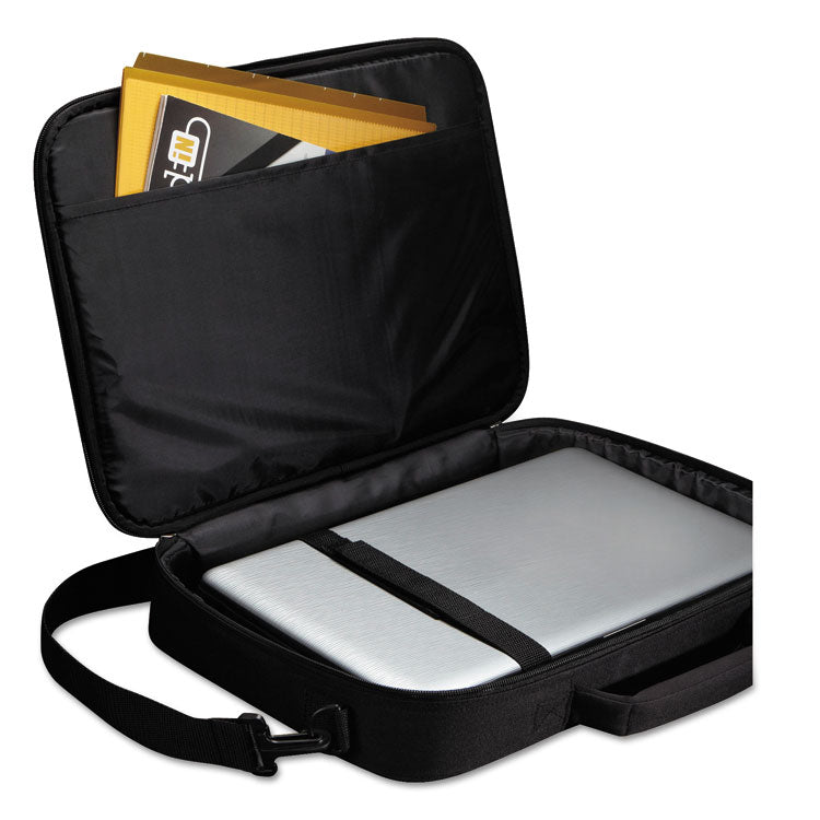 Primary Laptop Clamshell Case, Fits Devices Up to 17", Polyester, 18.5 x 3.5 x 15.7, Black 2