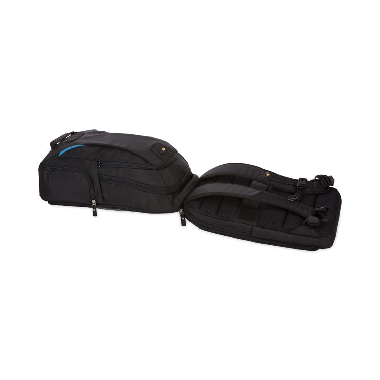 Checkpoint Friendly Backpack, Fits Devices Up to 15.6", Polyester, 2.76 x 13.39 x 19.69, Black 6