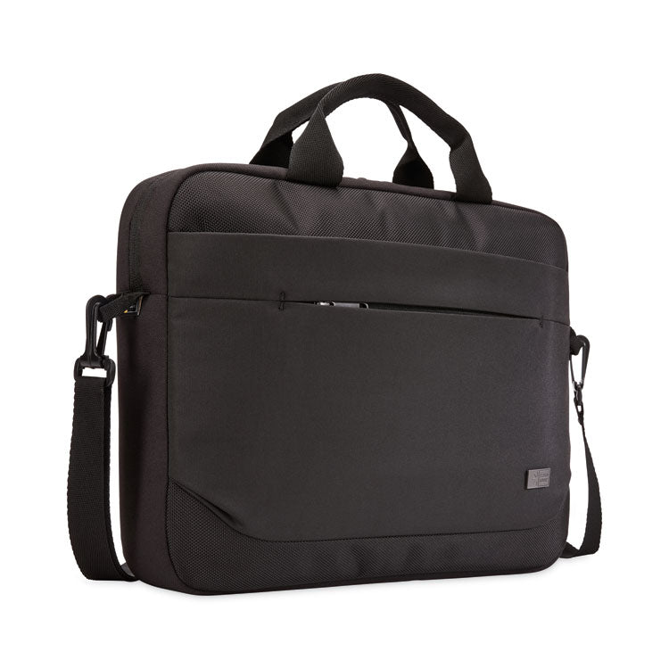 Advantage Laptop Attache, Fits Devices Up to 14", Polyester, 14.6 x 2.8 x 13, Black 2