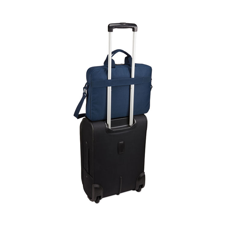 Advantage Laptop Attache, Fits Devices Up to 14", Polyester, 14.6 x 2.8 x 13, Dark Blue 5