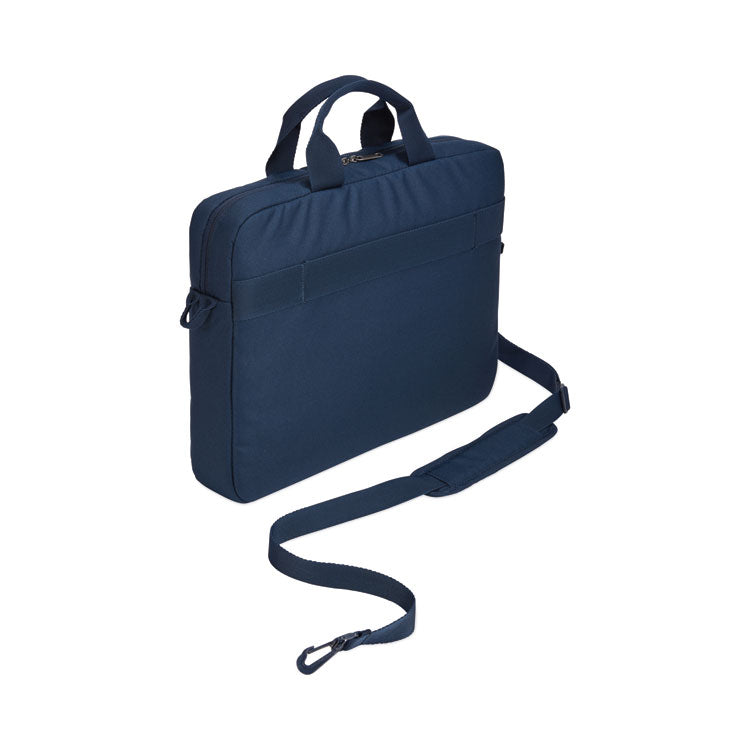 Advantage Laptop Attache, Fits Devices Up to 14", Polyester, 14.6 x 2.8 x 13, Dark Blue 4