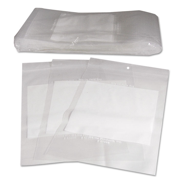 Write-On Poly Bags, 2 Mil, 6" X 9", Clear, 1,000/carton 4