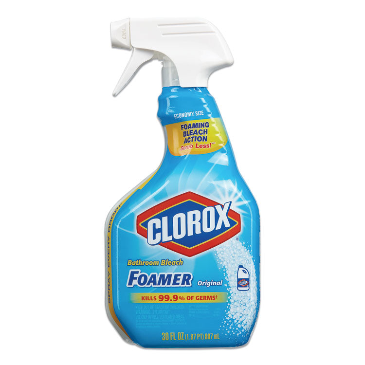 Bleach Foamer Bathroom Spray, Original, 30 Oz Spray Bottle, 9/carton 1