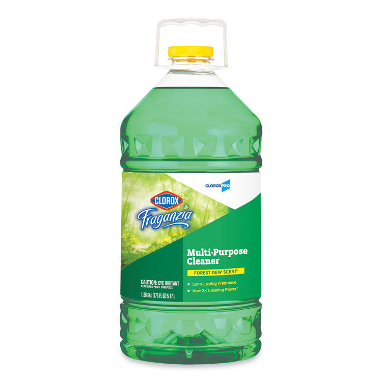 Fraganzia Multi-Purpose Cleaner, Forest Dew Scent, 175 Oz Bottle, 3/carton 6