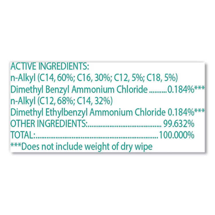 Disinfecting Wipes, 1-Ply, 7 x 8, Fresh Scent, White, 700/Bucket 5