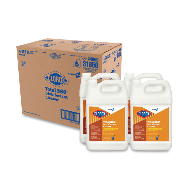 Total 360 Disinfectant Cleaner, 128 Oz Bottle, 4/carton 1