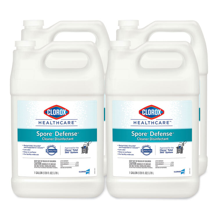 Spore Defense, Closed System, 1 gal Bottle, 4/Carton 10