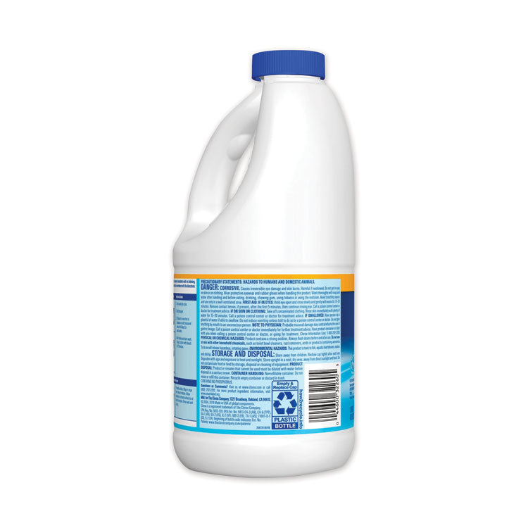 Regular Bleach With Cloromax Technology, 43 Oz Bottle, 6/carton 6