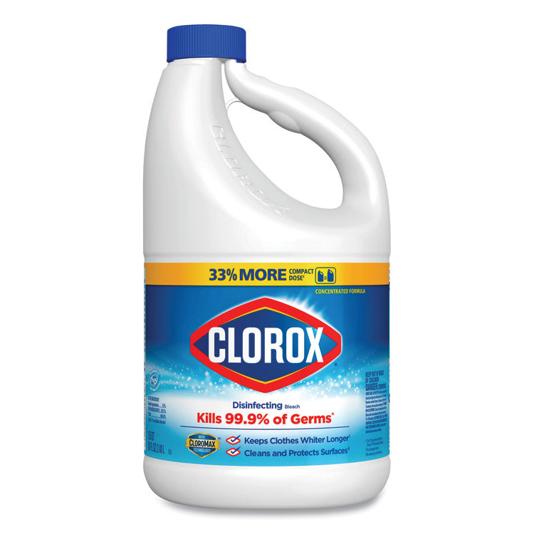 Regular Bleach With Cloromax Technology, 81 Oz Bottle, 6/carton 1