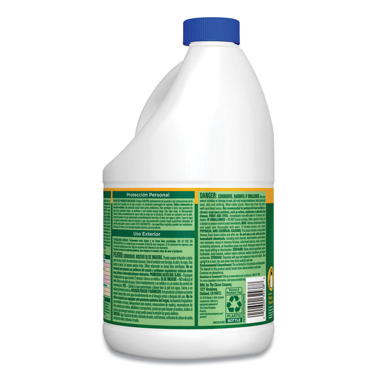 Outdoor Bleach, 81 Oz Bottle, 6/carton 9