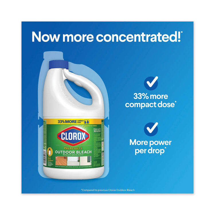 Outdoor Bleach, 81 Oz Bottle, 6/carton 3