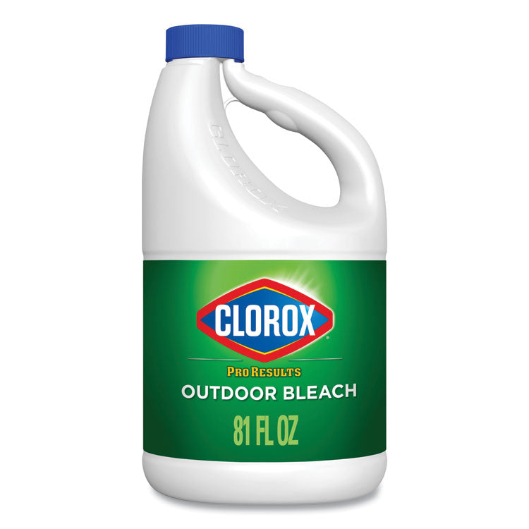 Outdoor Bleach, 81 Oz Bottle, 6/carton 7