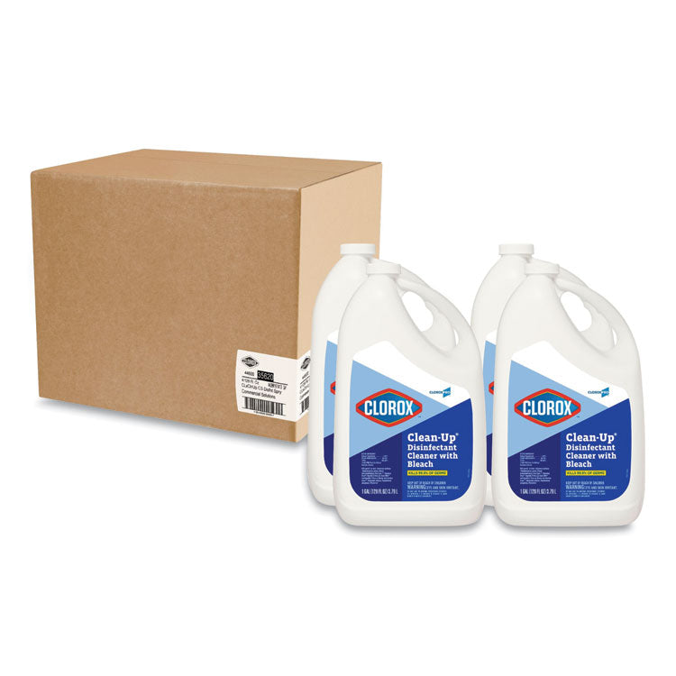 Clorox Pro Clorox Clean-up, Fresh Scent, 128 oz Refill Bottle, 4/Carton 1