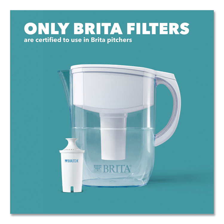 Water Filter Pitcher Advanced Replacement Filters, 3/pack, 8 Packs/carton 7