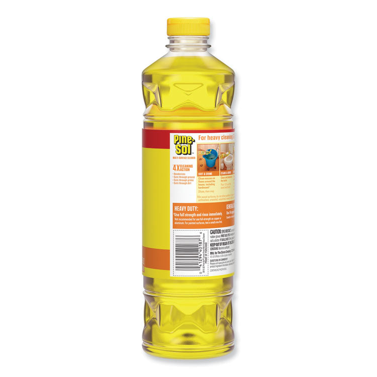 Multi-Surface Cleaner, Lemon Fresh, 28 Oz Bottle, 12/carton 4