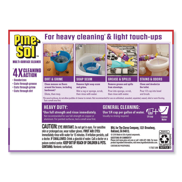 Multi-Surface Cleaner, Lavender, 48oz Bottle, 8/carton 9