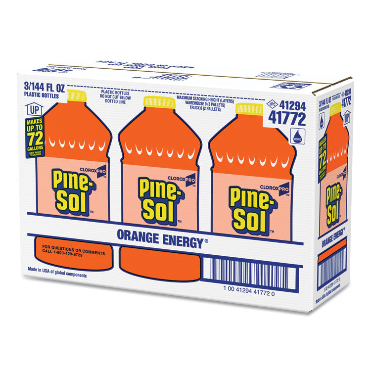 All-Purpose Cleaner, Orange Energy, 144 Oz Bottle, 3/carton 3