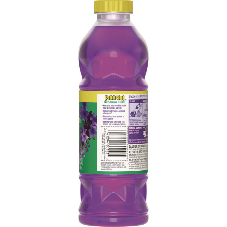 Multi-Surface Cleaner Concentrated, Lavender Clean, 24 oz Bottle, 12/Carton 4