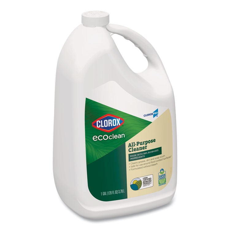 Clorox Pro EcoClean All-Purpose Cleaner, Unscented, 128 oz Bottle, 4/Carton 2