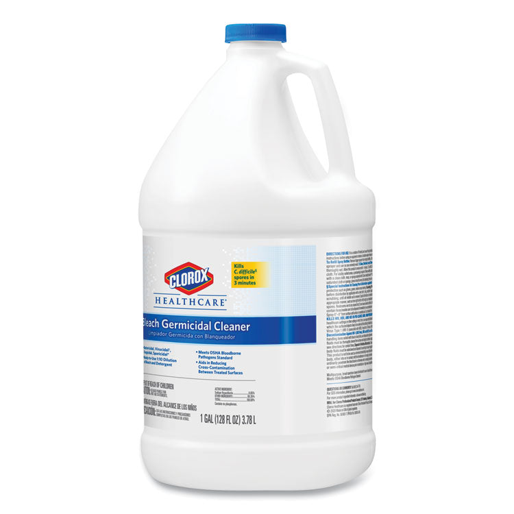 Bleach Germicidal Cleaner, 128 Oz Refill Bottle 8