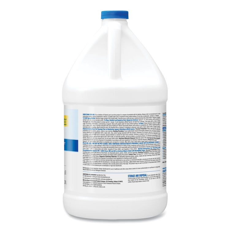 Bleach Germicidal Cleaner, 128 Oz Refill Bottle 3