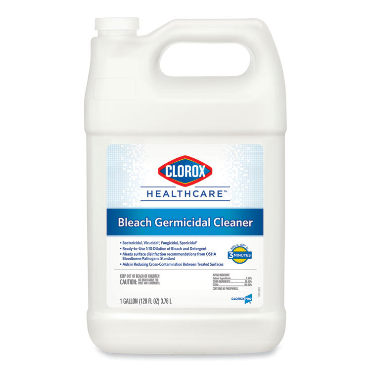 Bleach Germicidal Cleaner, 128 Oz Refill Bottle, 4/carton 2