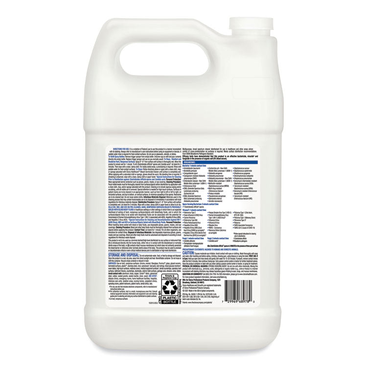 Bleach Germicidal Cleaner, 128 Oz Refill Bottle, 4/carton 3