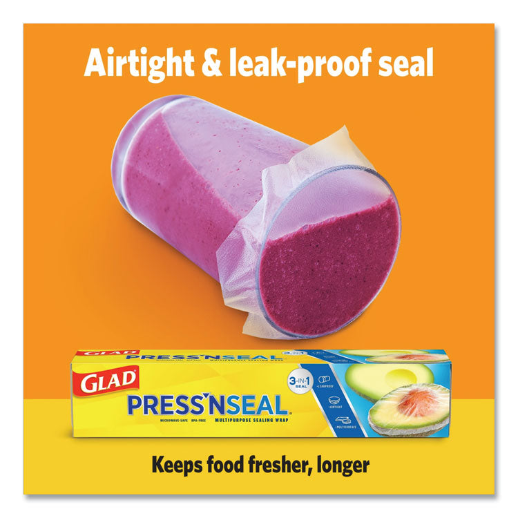 Press'n Seal Food Plastic Wrap, 70 Square Foot Roll, 12 Rolls/carton 2