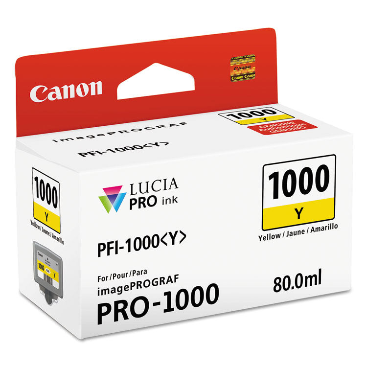 0549c002 (pfi-1000) Lucia Pro Ink, Yellow 1